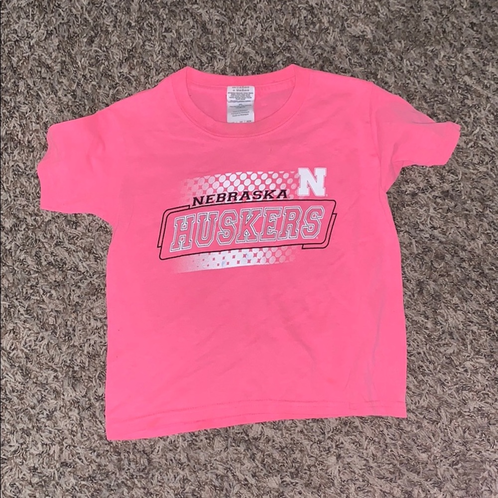Girls size 5 Nebraska shirt